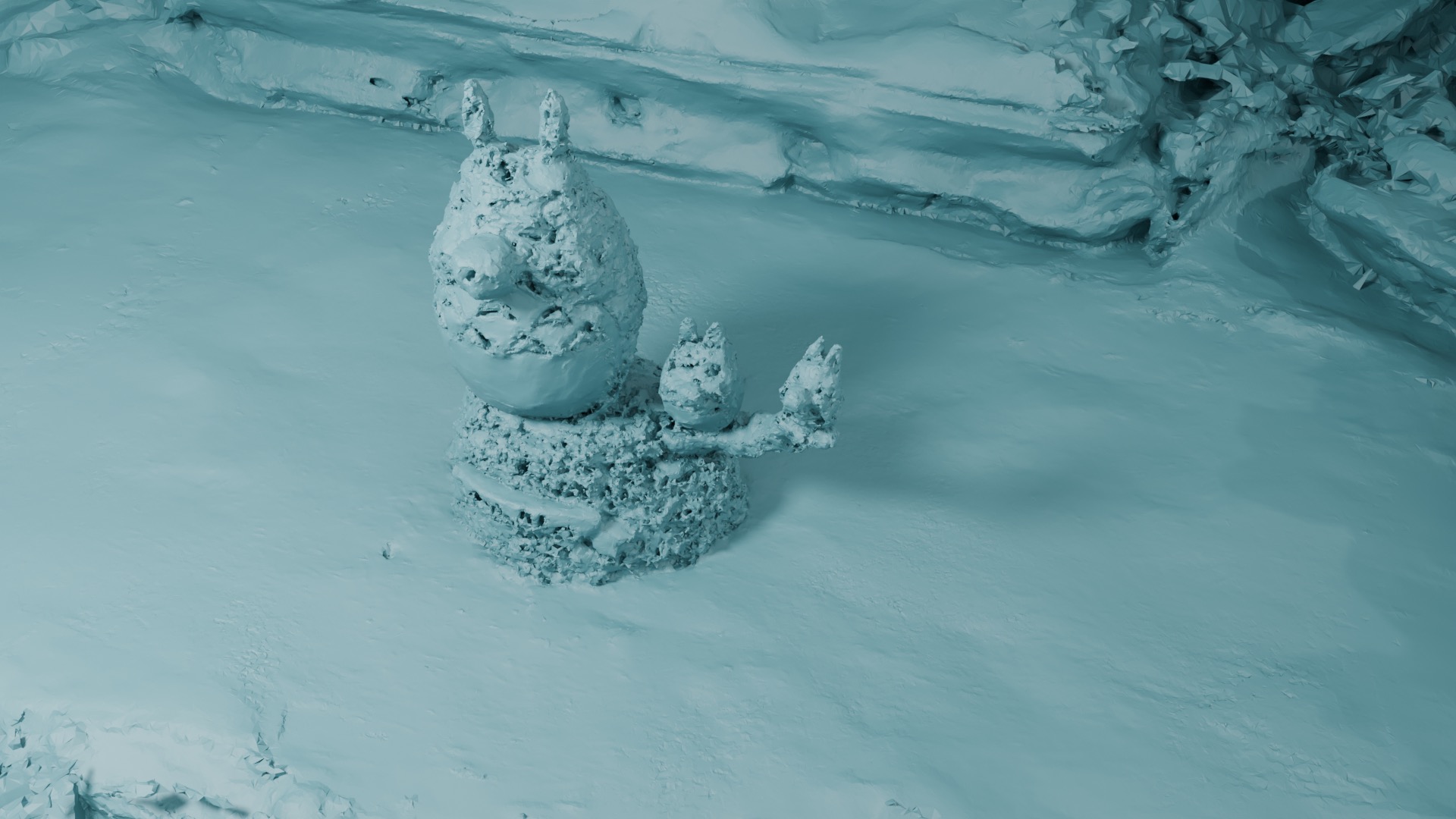 Gaussian Wrapping mesh